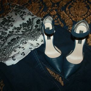 SOLD Blue Steve Madden Heels